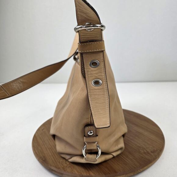 VTG Y2K Coach Hobo Shoulder Bag Womens Large Leather F15064 Crossbody Purse - Picture 3 of 16